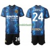 Maillot de Supporter Inter Milan Christian Eriksen 24 Domicile 2021-22 Pour Enfant